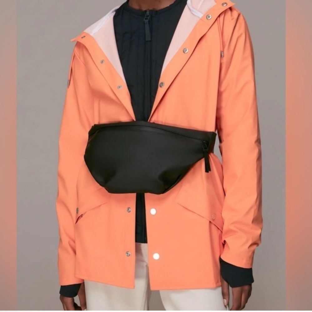 NWT RAINS Unisex Bum Bag W3 Black